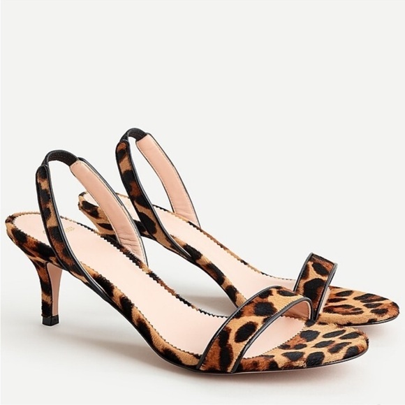 J. Crew Shoes - J. Crew Leopard Print Sandals